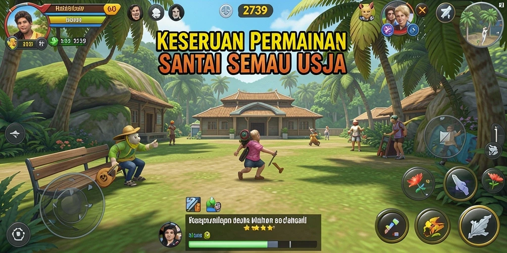 Tampilan menarik dari gameplay 2739 yang menyenangkan.