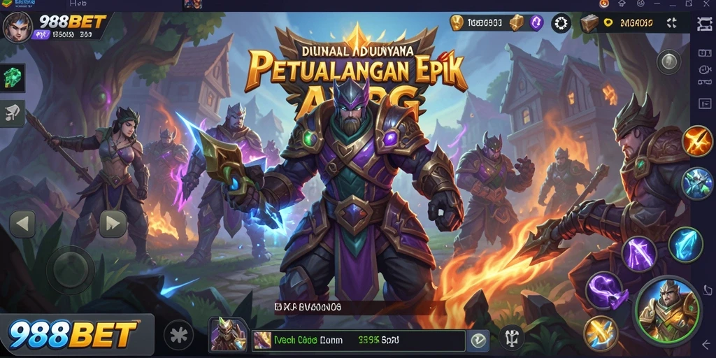 Gameplay 988BET yang seru dan penuh aksi.