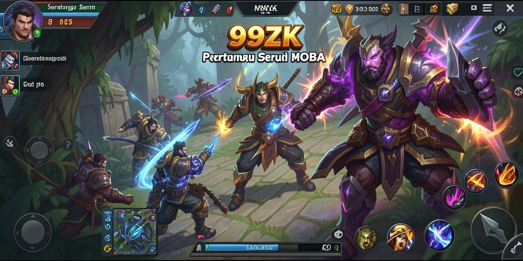 Gameplay seru dengan karakter unik di 99ZK.