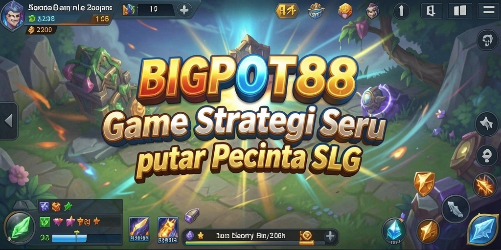 Tangkapan layar menampilkan aksi strategis dalam BIGPOT88.