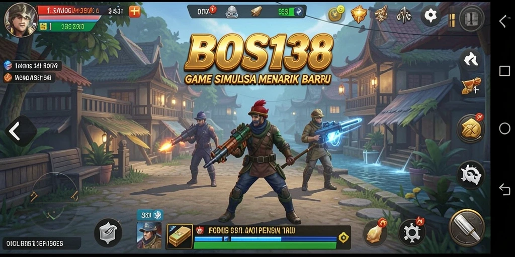 Tampilan gameplay BOS138 dengan interaksi sosial yang seru.