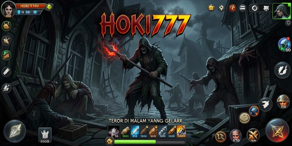 Tangkapan layar HOKI777 menampilkan suasana mencekam di lingkungan yang angker.
