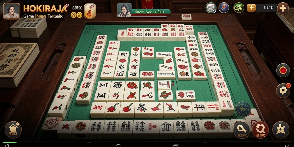 Tampilan gameplay HOKIRAJA yang seru dan menegangkan.