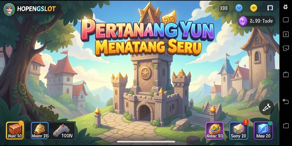 Gameplay menegangkan HOPENGSLOT dalam mempertahankan wilayah.