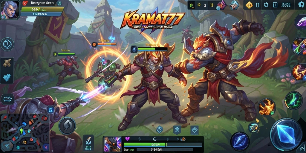 Tampilan gameplay KRAMAT77 yang seru dan menegangkan.
