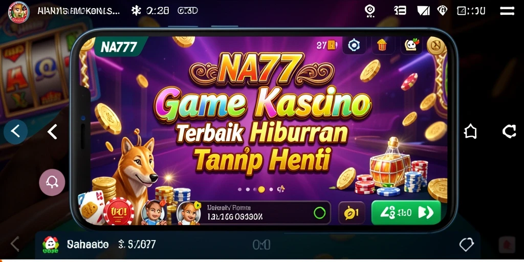 Tampilan menarik gameplay Kasino di NA777 yang penuh aksi.