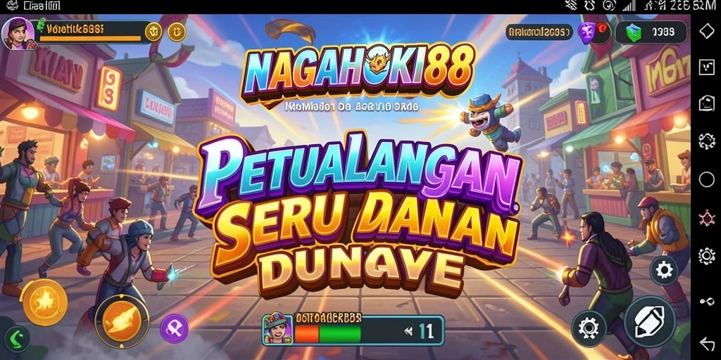 Tangkapan layar gameplay seru NAGAHOKI88 dengan aksi Arcade mendebarkan.