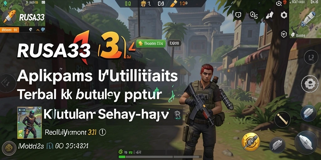 Screenshot utama RUSA33 menampilkan fitur utilitas yang praktis.