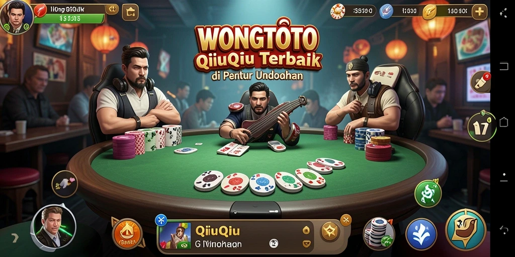 Tampilan screenshot gameplay QiuQiu yang seru di WONGTOTO.