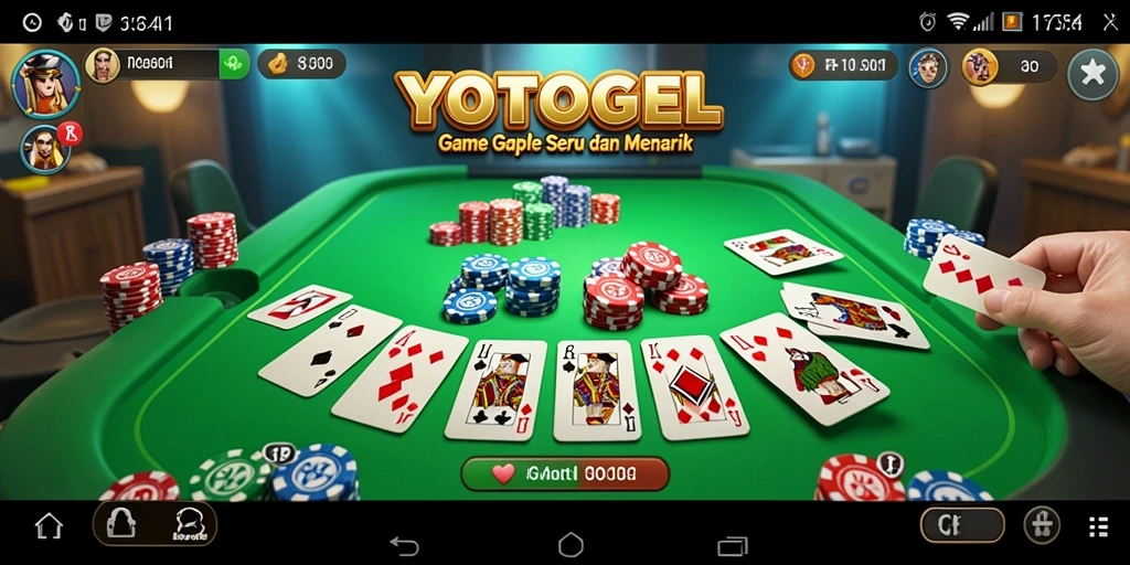 Tampilan gameplay YOTOGEL yang seru dan interaktif.